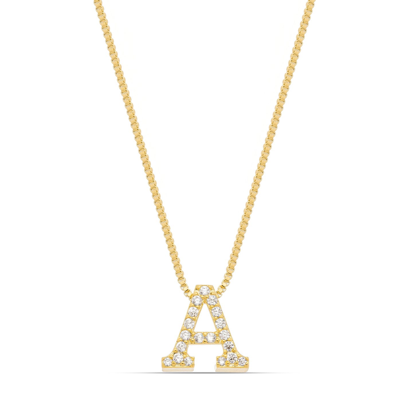 Letter A Necklace