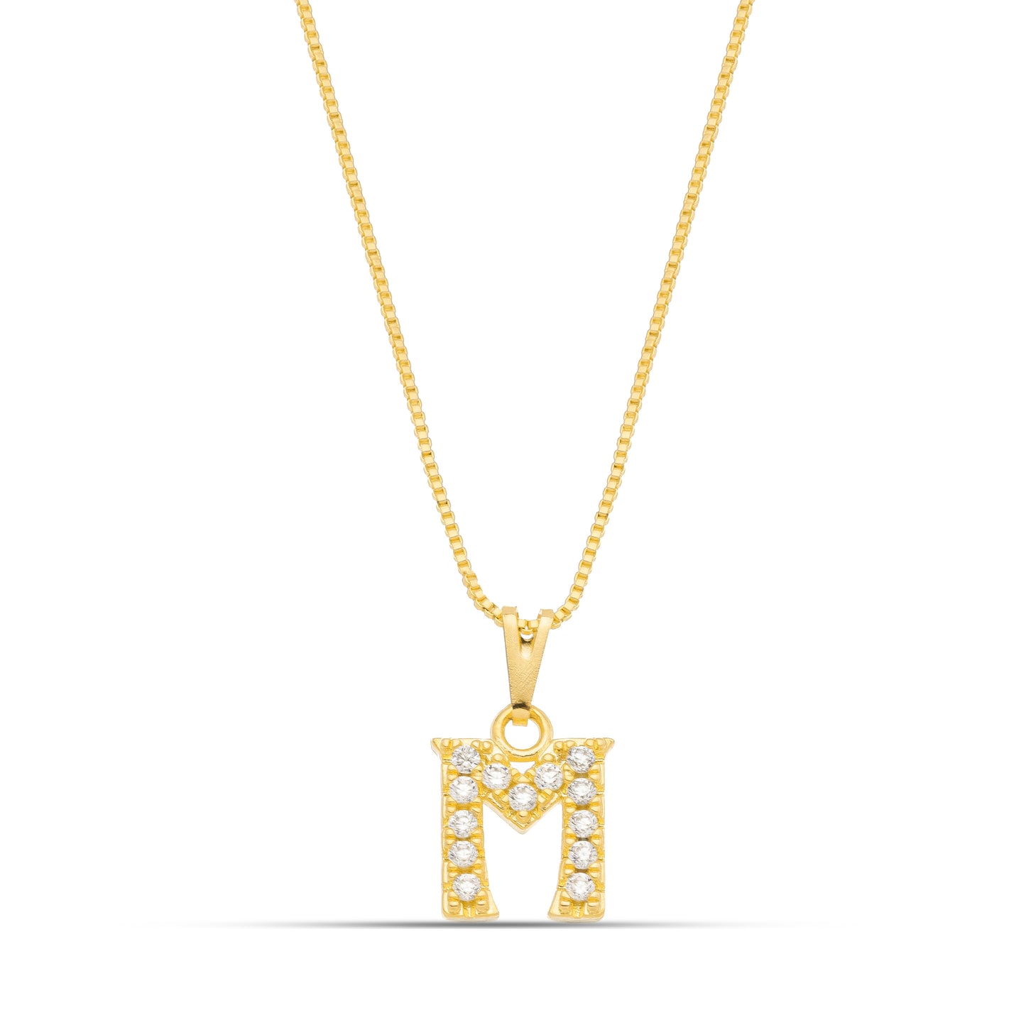 M letter Necklace