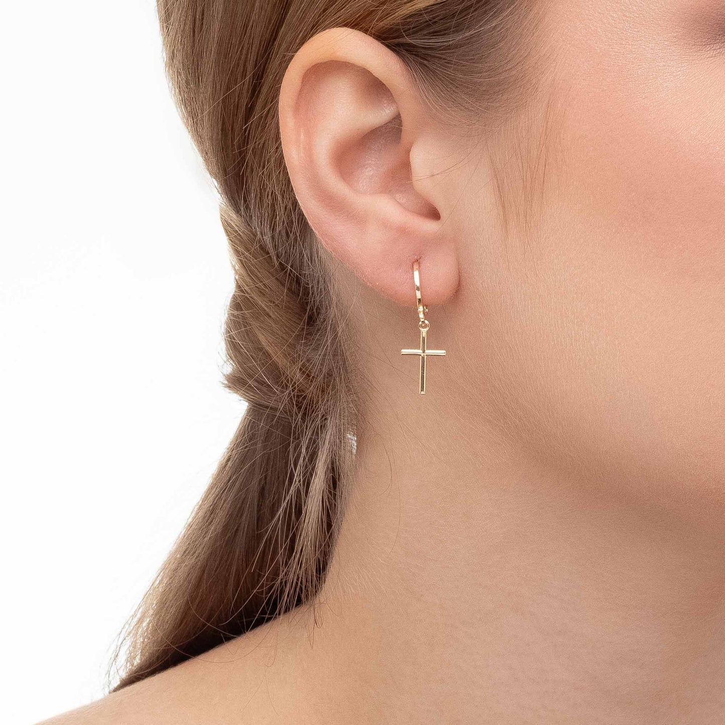 Cross Crucifix Earrings